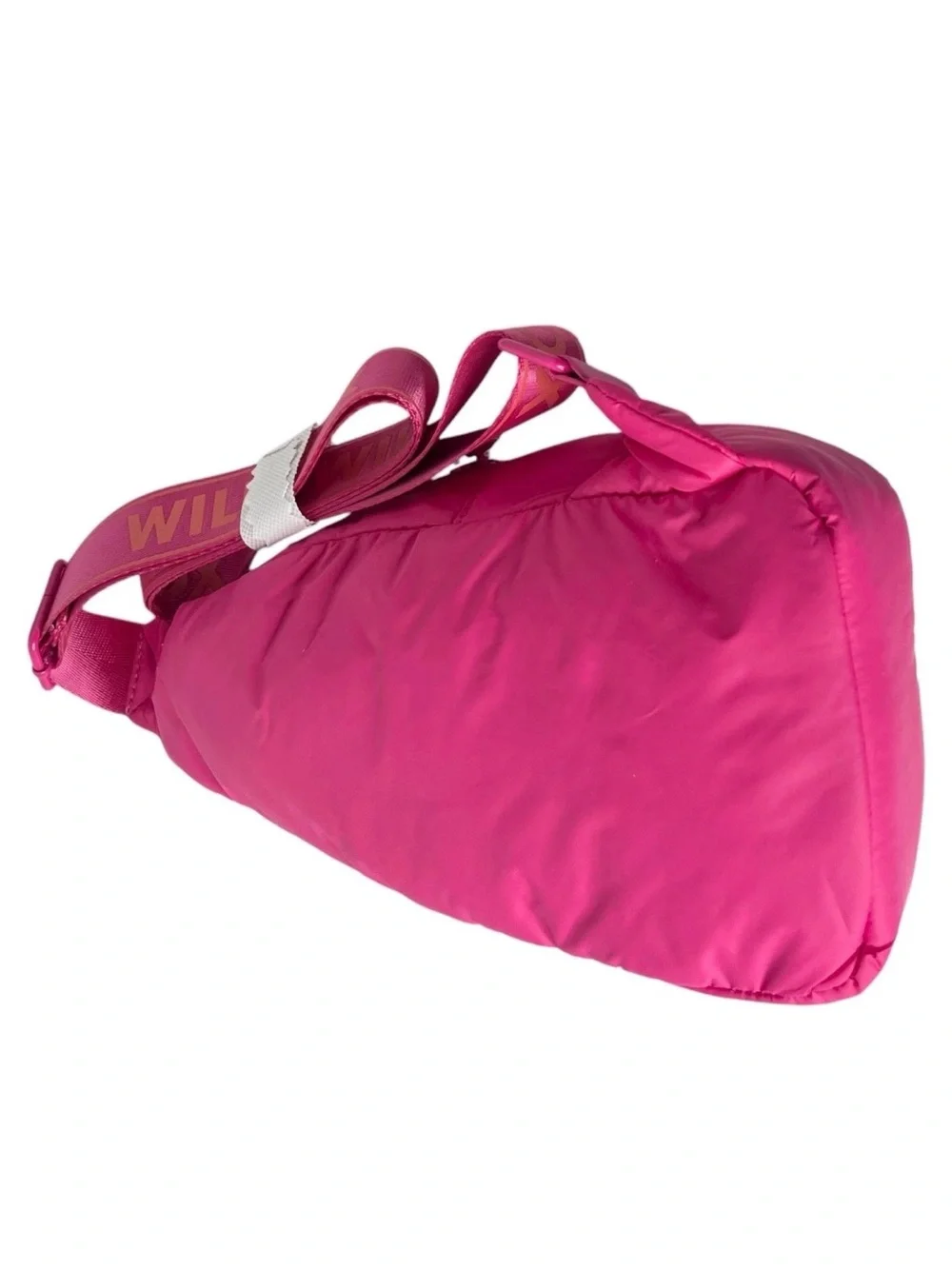 NEW WILDFOX Puffy Crossbody Zip Sling Belt Bag Handbag Travel Pink NewTags $76